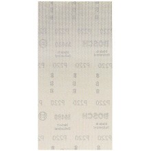 BOSCH Brusná mřížka EXPERT M480 pro vibrační brusky 115 × 230 mm, G 220, 10 ks 2608900766