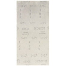 BOSCH Brusná mřížka EXPERT M480 pro vibrační brusky 115 × 230 mm, G 240, 10 ks 2608900767