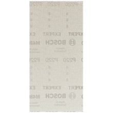 BOSCH Brusná mřížka EXPERT M480 pro vibrační brusky 115 × 230 mm, G 220, 50 ks 2608900773