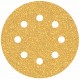 BOSCH Brusný papír EXPERT C470 s 8 otvory pro vibrační brusky 115 mm, G 40, 5 ks 2608900794