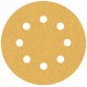 BOSCH Brusný papír EXPERT C470 s 8 otvory pro vibrační brusky 115 mm, G 60, 5 ks 2608900795
