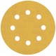 BOSCH Brusný papír EXPERT C470 s 8 otvory pro vibrační brusky 115 mm, G 320, 5 ks 2608900800