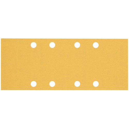 BOSCH Brusný papír EXPERT C470 s 8 otvory pro vibrační brusky 93 × 230 mm, G 120, 10 ks 2608900836