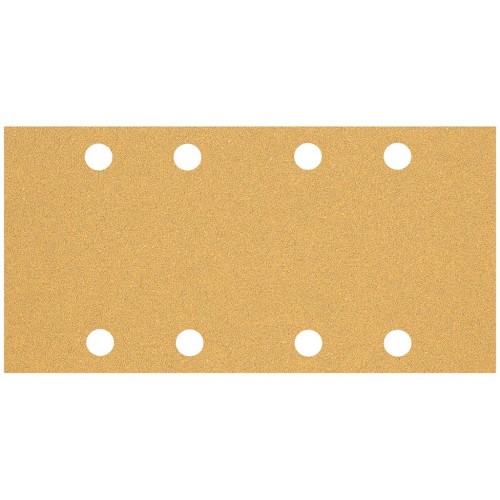 BOSCH Brusné papíry EXPERT C470 s 8 otvory pro vibrační brusky 93 × 186 mm, P60, 10 ks 2608900854