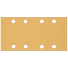 BOSCH Brusný papír EXPERT C470 s 8 otvory pro vibrační brusky 93 × 186 mm, G 80, 10 ks 2608900855