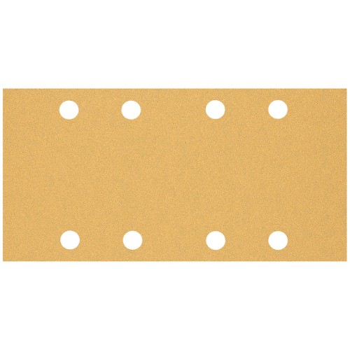 BOSCH Brusný papír EXPERT C470 s 8 otvory pro vibrační brusky 93 × 186 mm, G 80, 10 ks 2608900855