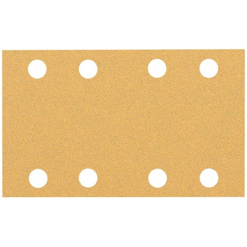 BOSCH Brusné papíry EXPERT C470 s 8 otvory pro vibrační brusky 80 × 133 mm, P80, 10 ks 2608900879