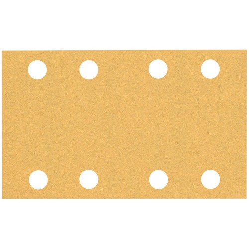 BOSCH Brusný papír EXPERT C470 s 8 otvory pro vibrační brusky 80 × 133 mm, G 120, 10 ks 2608900881