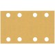 BOSCH Brusné papíry EXPERT C470 s 8 otvory pro vibrační brusky 80 × 133 mm, P180, 10 ks 2608900882