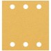 BOSCH Brusný papír EXPERT C470 se 6 otvory pro vibrační brusky 115 × 107 mm, G 80, 10 ks 2608900892