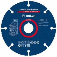 BOSCH Řezné kotouče EXPERT Carbide Multi Wheel 125 mm, 22,23 mm 2608901189