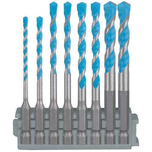 BOSCH Sada vrtáků EXPERT HEX-9 MultiConstruction 3–8 mm pro Pick & Click 2608901455