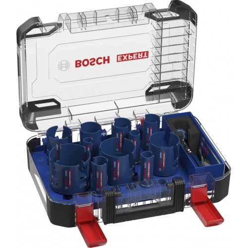 BOSCH Sada děrovek EXPERT Construction Material Power Change Plus, 15ks 2608901950