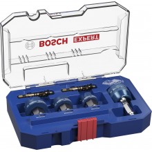 BOSCH Sada děrovek EXPERT Sheet Metal Power Change Plus, 22; 25; 32 × 5 mm, 6 ks 260890196