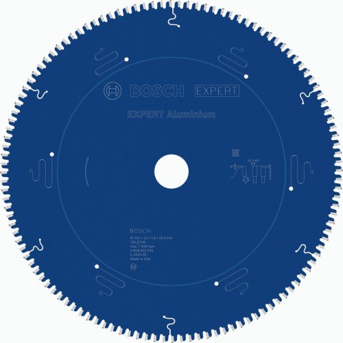 BOSCH EXPERT Pilový kotouč Aluminium pro okružní pilu, 254 ×2,4/1,8 × 25,4 mm, T120 2608902245
