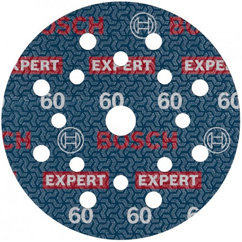 BOSCH Brusný kotouč EXPERT O780 s fólií, 125 mm, G60, 6ks 2608902399
