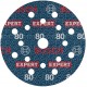 BOSCH Brusný kotouč EXPERT O780 s fólií, 125 mm, G80 2608902417