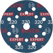BOSCH Brusný kotouč EXPERT O780 s fólií, 125 mm, G320, 6ks 2608902405