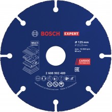 BOSCH Řezací kotouče EXPERT Carbide Multi Wheel 125 mm, 22,23 mm 2608902489