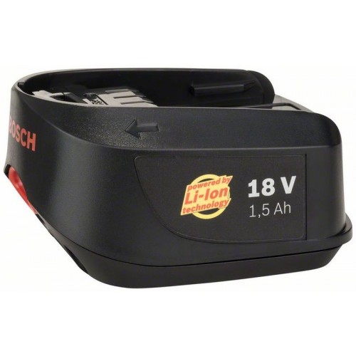 BOSCH Zásuvný akumulátor 18 V, 1,5 Ah, Li-Ion 2.607.336.208