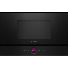 Bosch Serie 8, Vestavná mikrovlnná trouba, Černá BFR7221B1