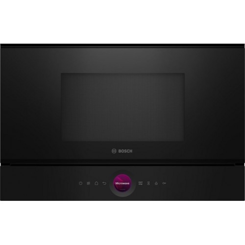 Bosch Serie 8, Vestavná mikrovlnná trouba, Černá BFR7221B1