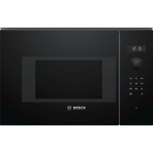 Bosch Serie 6, Vestavná mikrovlnná trouba, černá BFL524MB0