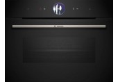Bosch Serie 8 Vestavná kompaktní kombinovaná parní trouba 60 x 45 cm černá CSG7361B1