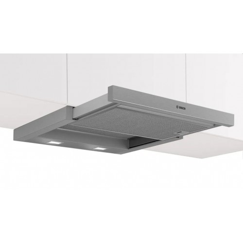 Bosch Serie 4 Teleskopický odsavač par 60 cm Stříbrná metalíza DFS067A51 Bosch Serie 4 Teleskopický odsavač par 60 cm Stříbrná metalíza DFS067A51