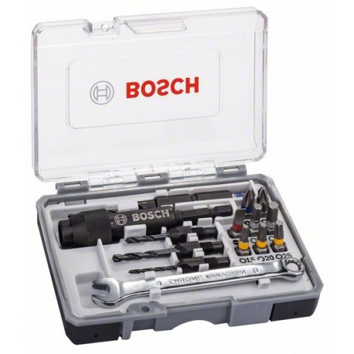 BOSCH 20dílná sada šroubovacích bitů 2v1 Drill & Drive 2607002786