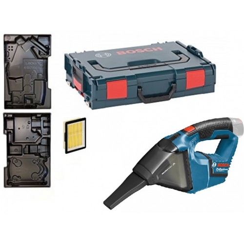 BOSCH GAS 12 V-LI Professional Aku vysavač, bez akumulátoru + L-BOXX 06019E3001 BOSCH GAS 12 V-LI Professional Aku vysavač, bez akumulátoru + L-BOXX 06019E3001
