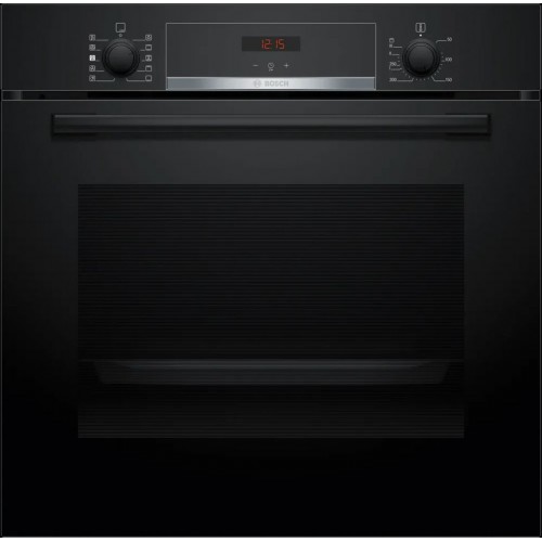 Bosch Serie 4 Vestavná trouba s přídavnou párou 60 x 60 cm černá HQA534EB3