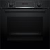 Bosch Serie 4 Vestavná trouba s přídavnou párou 60 x 60 cm černá HQA534EB3