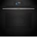 Bosch Serie 8 Vestavná trouba s přídavnou párou 60 x 60 cm Černá HRG7784B1