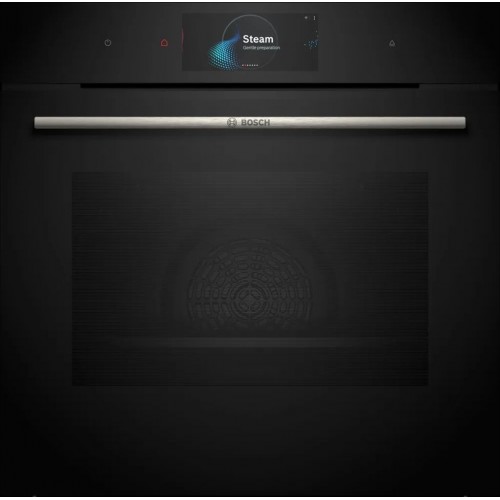 Bosch Serie 8 Vestavná kombinovaná parní trouba 60 x 60 cm černá HSG7584B1 Bosch Serie 8 Vestavná kombinovaná parní trouba 60 x 60 cm černá HSG7584B1