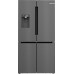 Bosch Serie 6, Americká chladnička s mrazničkou dole, 183 x 90.5 cm KFI96AXEA