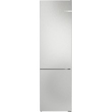 Bosch Serie 4 Volně stojící chladnička s mrazákem dole 203 x 60 cm kovový vzhled, KGN392LCF