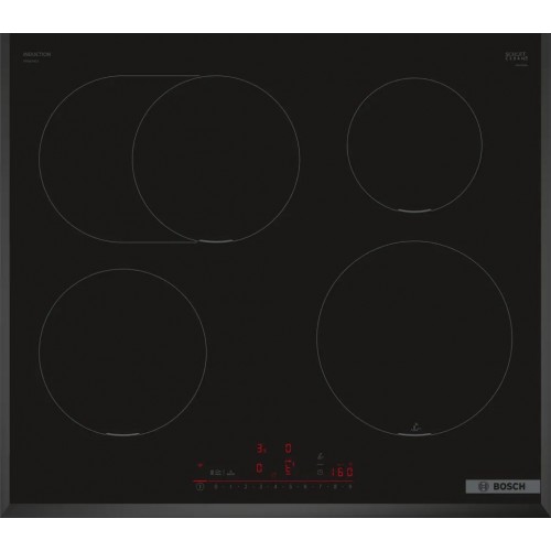 Bosch Serie 6 Indukční varná deska 60 cm, instalace na prac. desku, bez rámečku PIF651HC1E Bosch Serie 6 Indukční varná deska 60 cm, instalace na prac. desku, bez rámečku PIF651HC1E