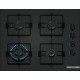 Bosch Serie 2 Plynová varná deska 60 cm tvrzené sklo, černá POH6B6K30