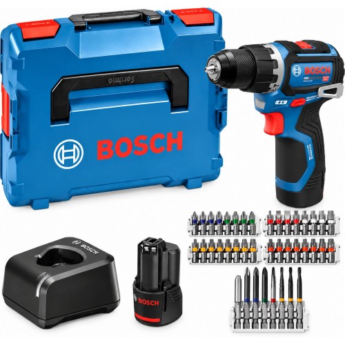 BOSCH GSB12V-32 PROFESSIONAL Aku příklepový šroubovák, 2x 12V/2,0Ah, L-BOXX 06019G9502 BOSCH GSB12V-32 PROFESSIONAL Aku příklepový šroubovák, 2x 12V/2,0Ah, L-BOXX 06019G9502