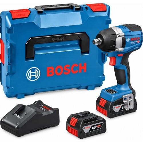 BOSCH GDS18V-750 PROFESSIONAL Akumulátorový rázový utahovák, 2x5,0Ah, L-BOXX 06019L9103 BOSCH GDS18V-750 PROFESSIONAL Akumulátorový rázový utahovák, 2x5,0Ah, L-BOXX 06019L9103
