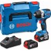 BOSCH GDS18V-750 PROFESSIONAL Akumulátorový rázový utahovák, 2x5,0Ah, L-BOXX 06019L9103