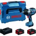 BOSCH GDS18V-1400 PROFESSIONAL Akumulátorový rázový utahovák, 2x5,5Ah, L-BOXX 06019R5002