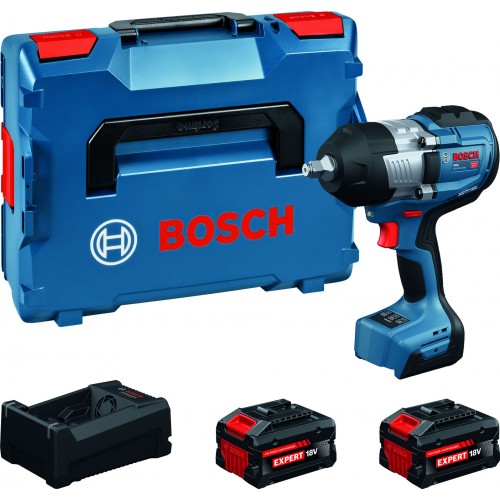 BOSCH GDS18V-1400 PROFESSIONAL Akumulátorový rázový utahovák, 2x8,0Ah, L-BOXX 06019R5003 BOSCH GDS18V-1400 PROFESSIONAL Akumulátorový rázový utahovák, 2x8,0Ah, L-BOXX 06019R5003