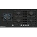 Bosch Serie 8 Plynová varná deska 90 cm Tvrzené sklo, Černá PRS9A6H40