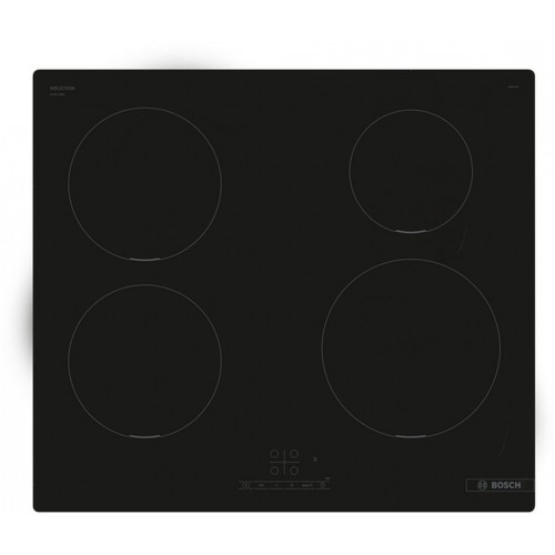 Bosch Serie 4, Indukční varná deska, 60 cm, černá, instalace na pracovní desku bez rámečku PUE611BB5E