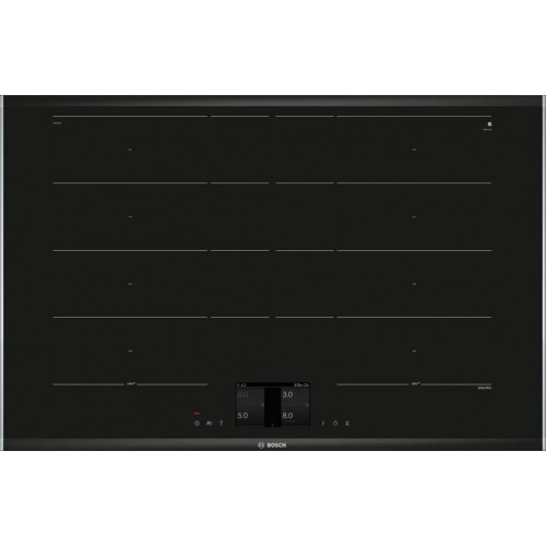 Bosch Serie 8 Indukční varná deska 80 cm instalace na pracovní desku s rámečkem PXY875KW1E Bosch Serie 8 Indukční varná deska 80 cm instalace na pracovní desku s rámečkem PXY875KW1E