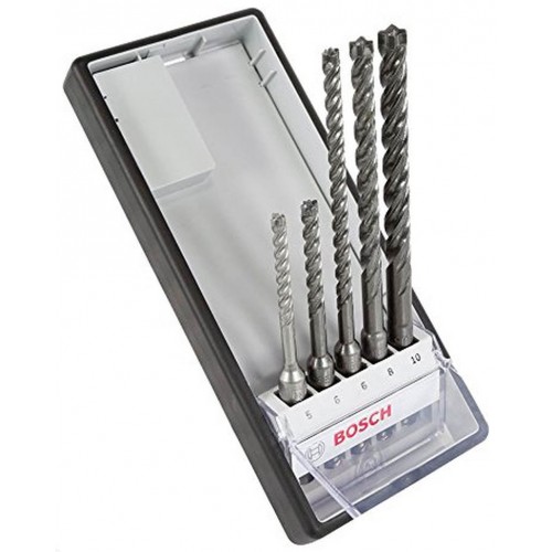 BOSCH Sada vrtáků SDS plus-7X, 5 ks pr. 5/6/6/8/10 mm, 2608576199