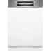 Bosch Serie 6 Vestavná myčka nádobí 60 cm Broušená ocel SMI6ZCS10E