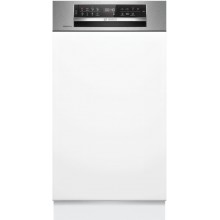 Bosch Serie 6, Vestavná myčka nádobí (45 cm), Broušená ocel SPI6EMS21E